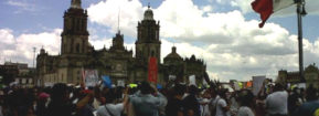 Salen a las calles a expresar descontento contra EPN